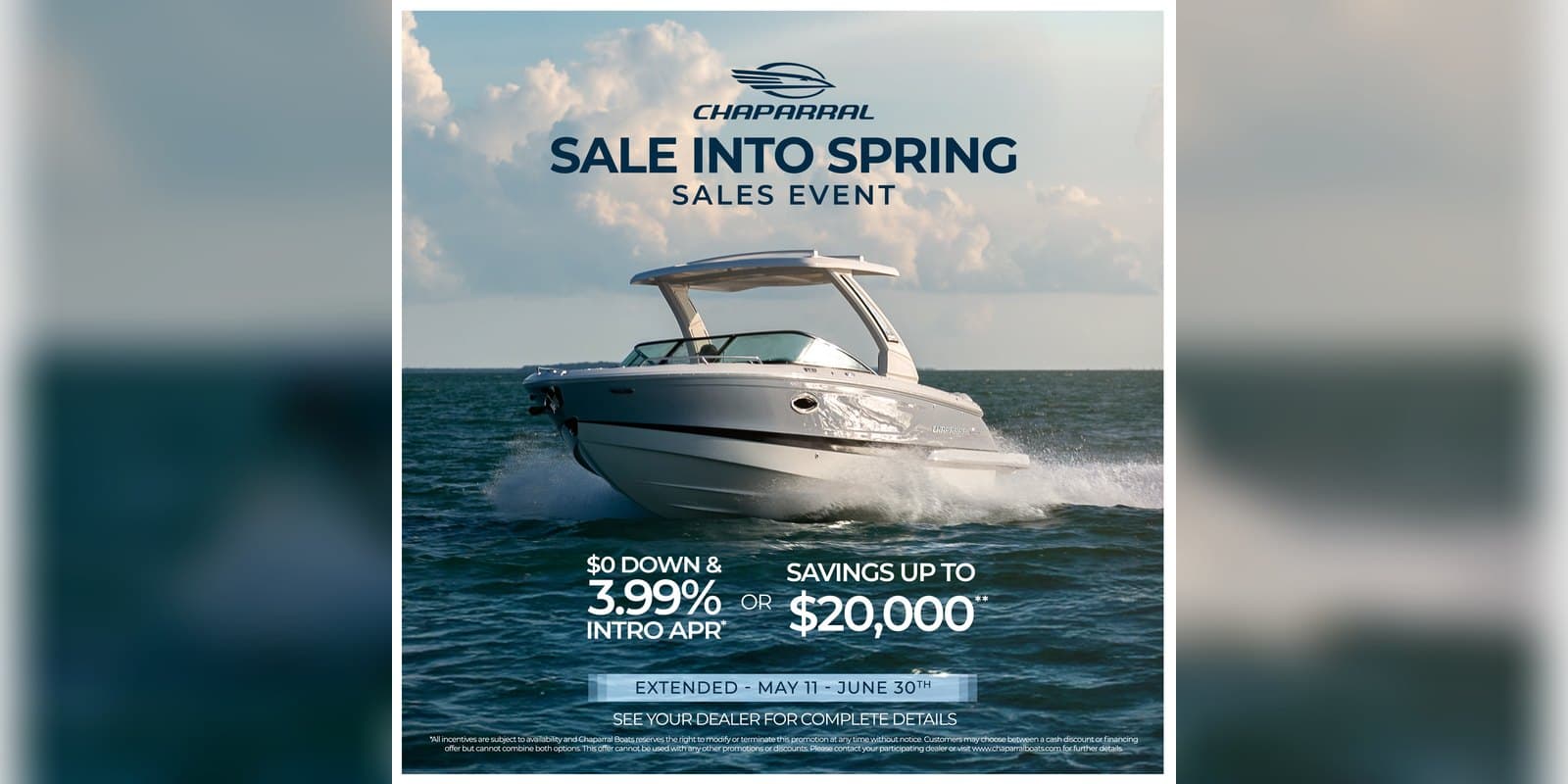 Chaparral Sales Promotion Extended Summer 2026