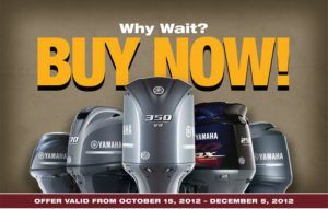 Yamaha Why Wait Buy Now Promotion