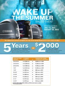Yamaha Summer Promotion 2013
