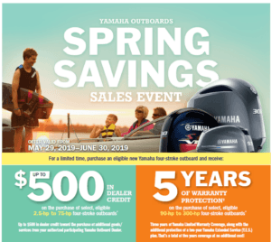 Spring savings coupon